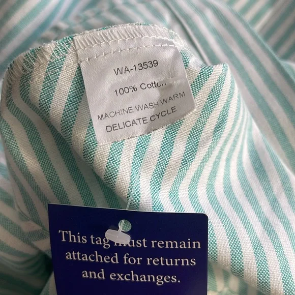 Kiel James Patrick Summering Shirt Dress, Breezy Green, Medium - Picture 9 of 11